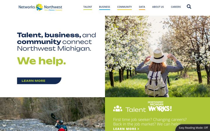 Screenshot of networksnorthwest.org