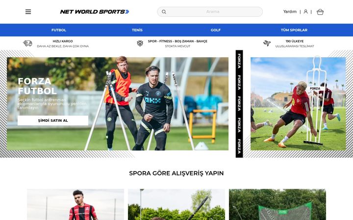 Screenshot of networldsports.com.tr