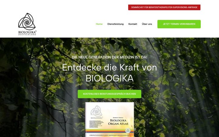 Screenshot of neue-medizin-biologika.de