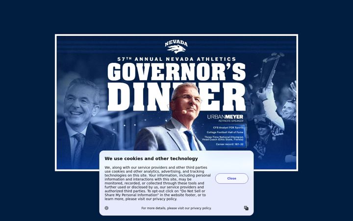 Captura de ecrã de nevadawolfpack.com