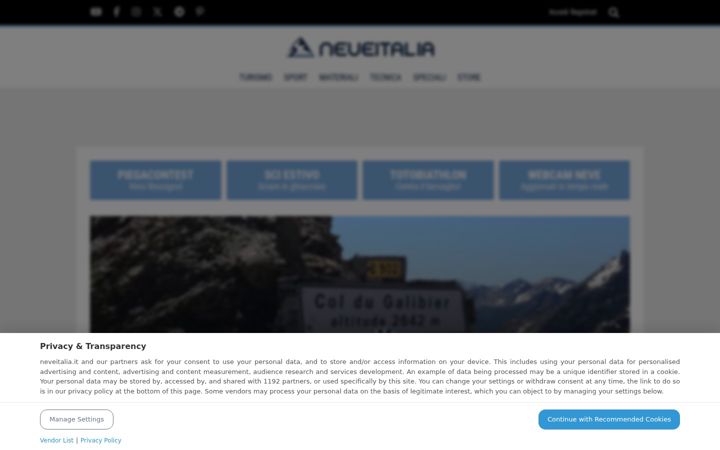 Screenshot of neveitalia.it