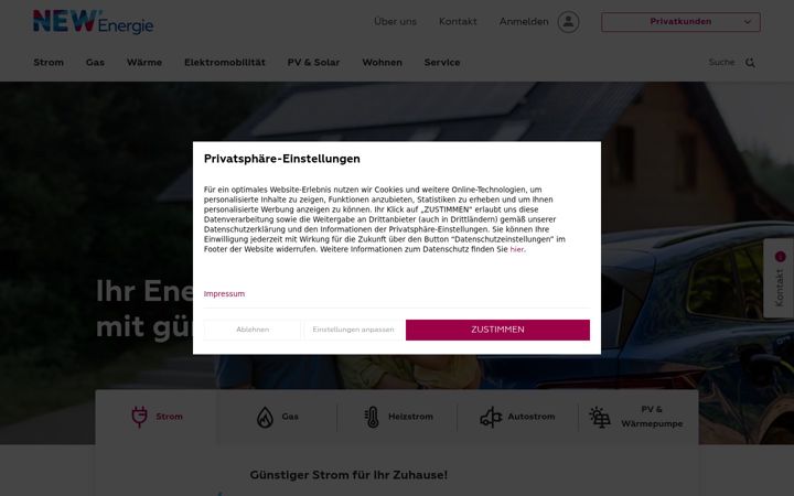 Screenshot of new-energie.de