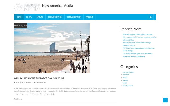 Screenshot of newamericamedia.org