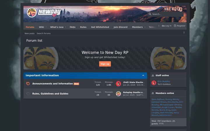 Screenshot of newdayrp.com