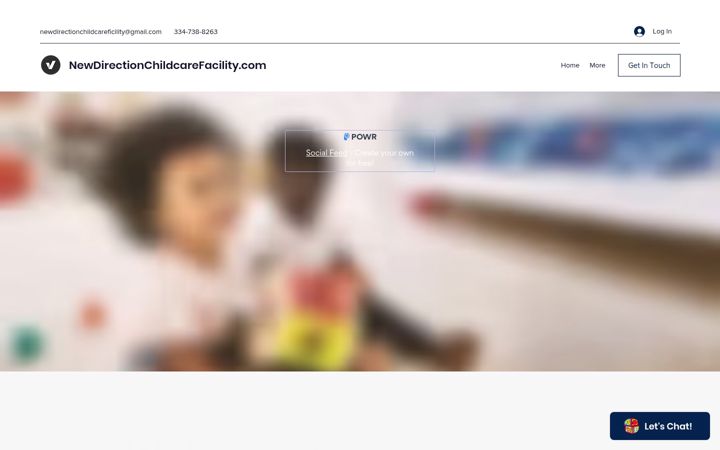 Captura de pantalla de newdirectionchildcarefacility.com