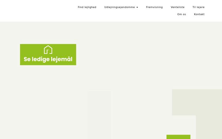 Screenshot von newdoor.dk