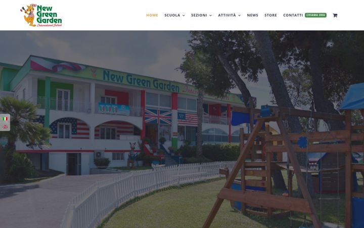 Ekrano kopija newgreengarden.it