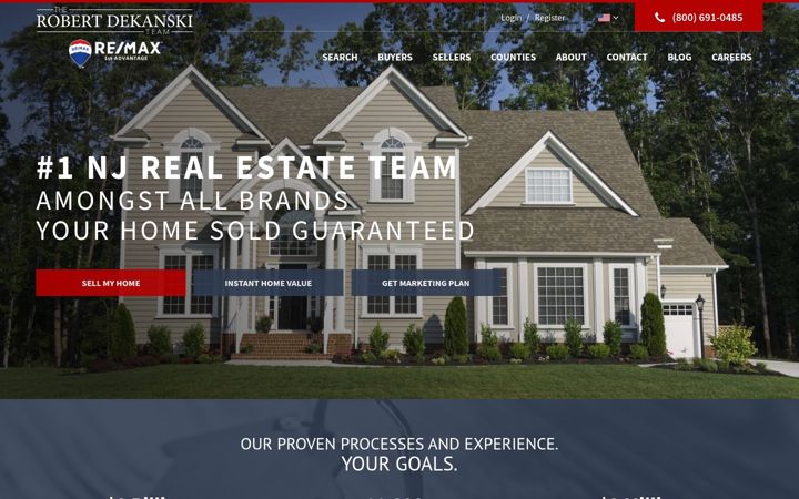Skærmbillede af newjerseyrealestatenetwork.com