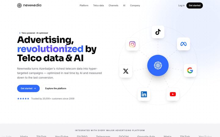 Screenshot of newmedia.az