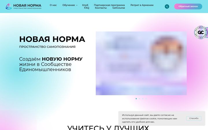 Screenshot του newnorma.ru