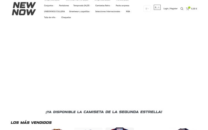 Screenshot of newnowweb.com