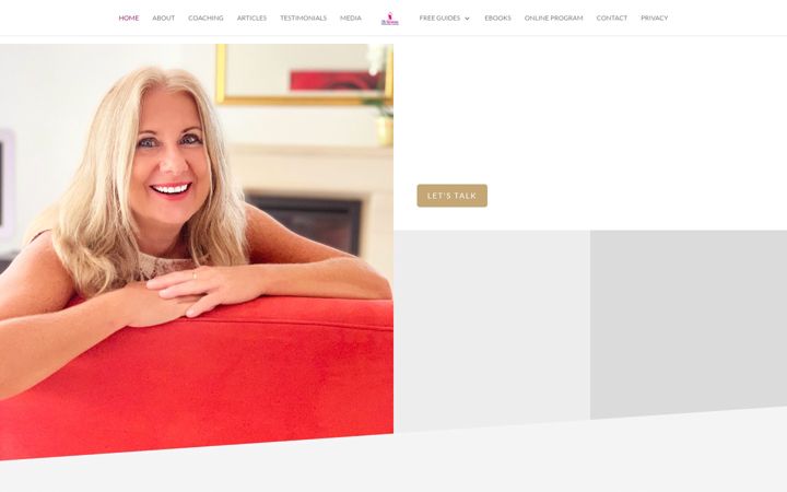 Screenshot stránky newomancoaching.com