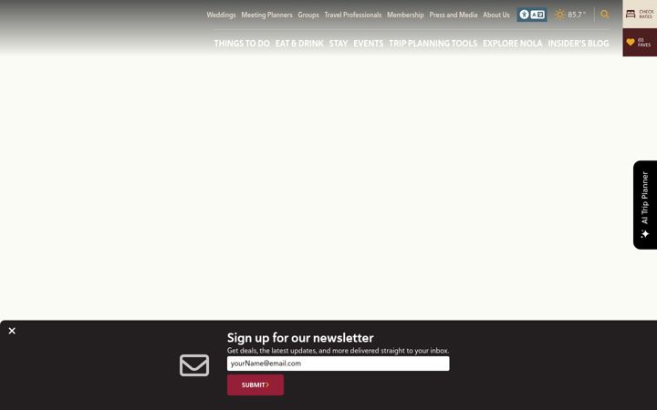 Screenshot of neworleansonline.com