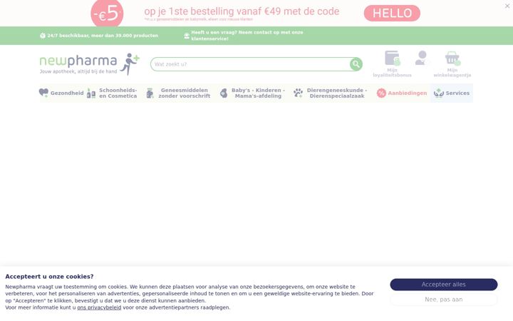 Screenshot of newpharma.nl