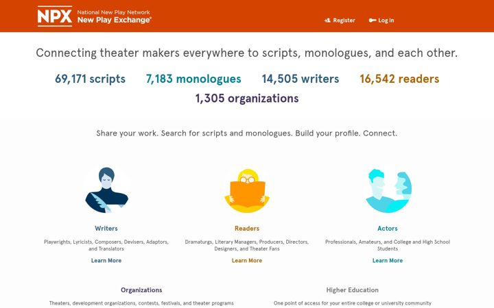 Screenshot of newplayexchange.org