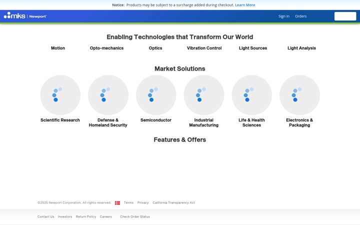 Screenshot of newport.com
