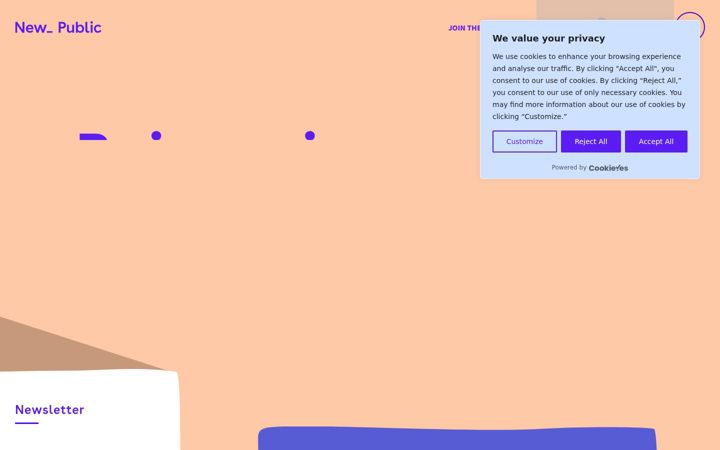 Screenshot of newpublic.org