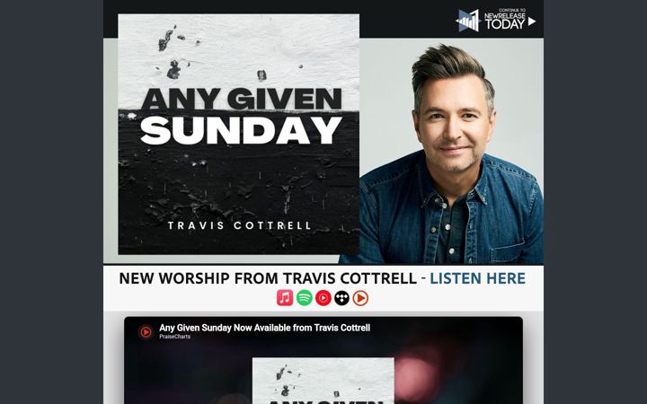 Screenshot of newreleasetoday.com