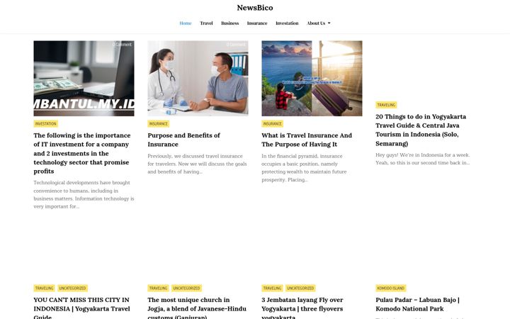 Екранна снимка на newsbico.com
