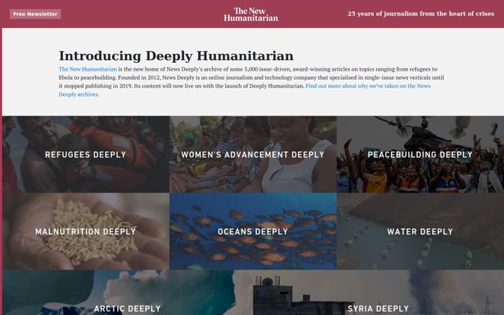 Screenshot of newsdeeply.com
