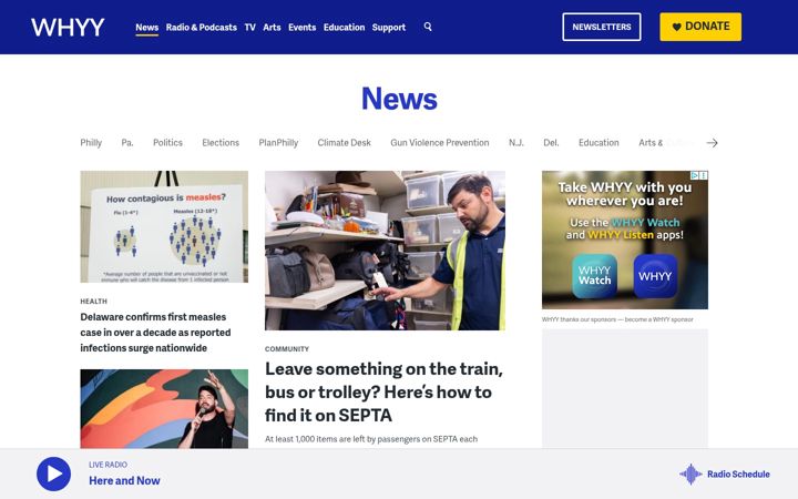 Screenshot of newsworks.org