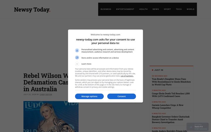Screenshot of newsy-today.com