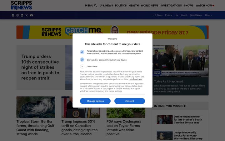 Screenshot of newsy.com