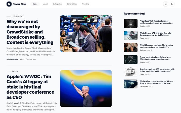 Екранна снимка на newszclick.com