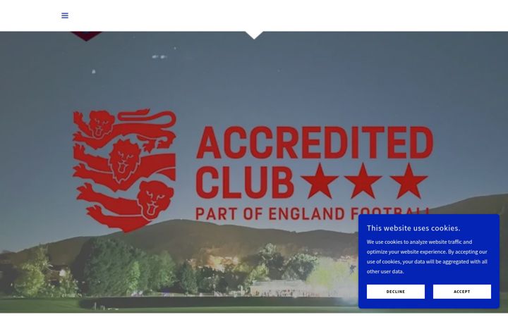 Screenshot of newtownfootball.co.uk