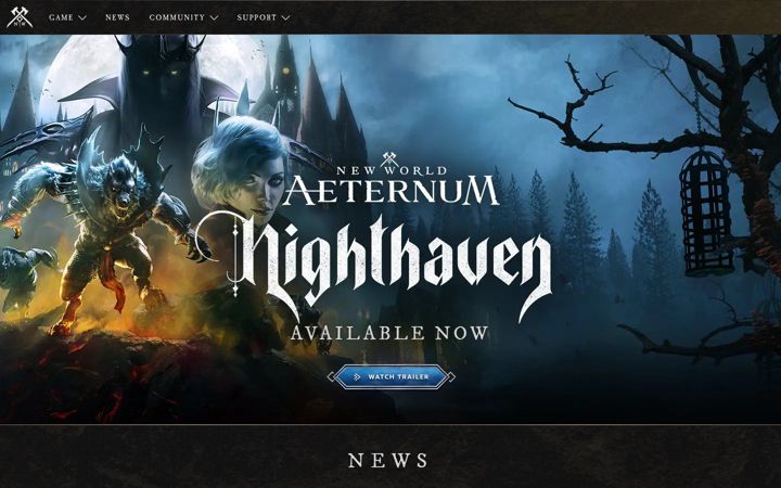 Screenshot of newworld.com