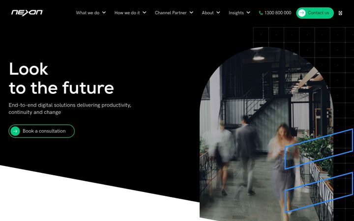 Screenshot of nexon.com.au