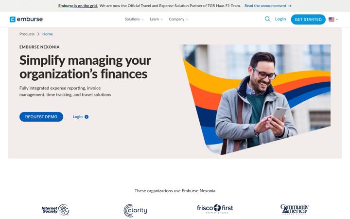 Screenshot of nexonia.com