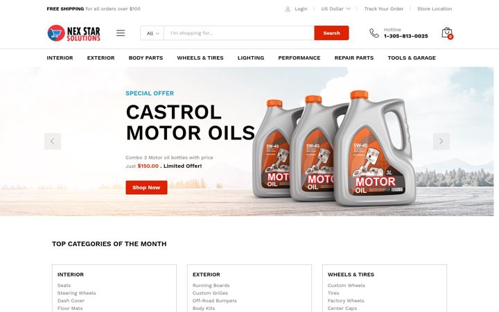 Screenshot ta' nexstarsolutions.shop