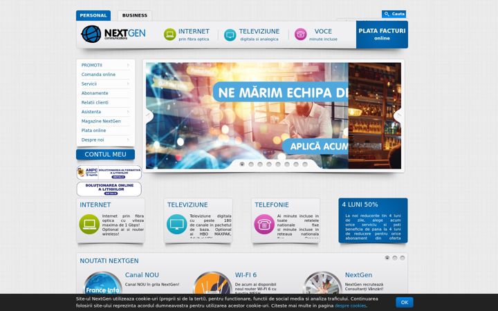 Screenshot of next-gen.ro