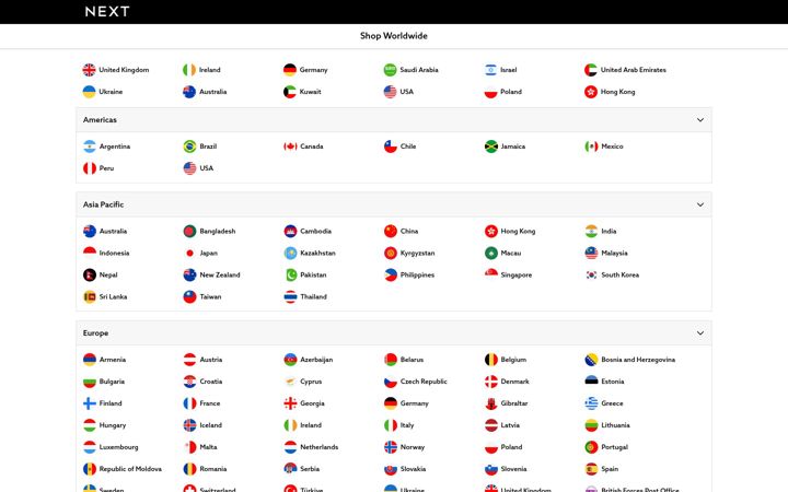Screenshot of next.se