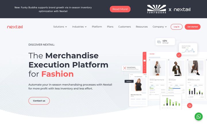 Screenshot of nextail.co