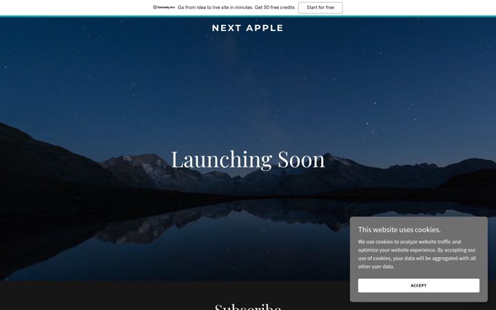 Screenshot of nextapple.tw