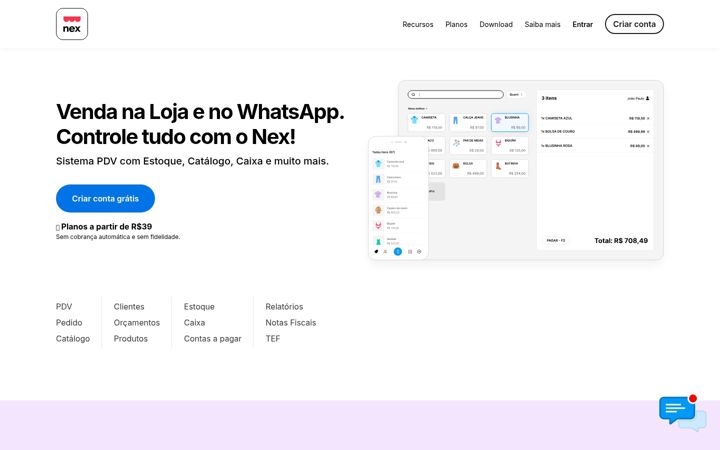 Screenshot of nextar.com.br
