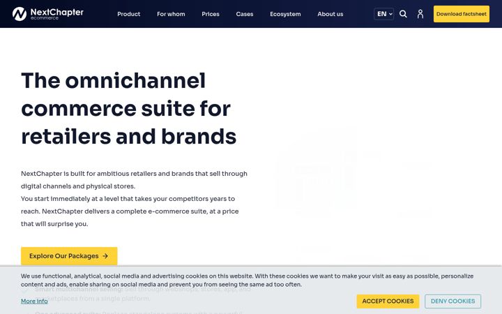 Zrzut ekranu nextchapter-ecommerce.com