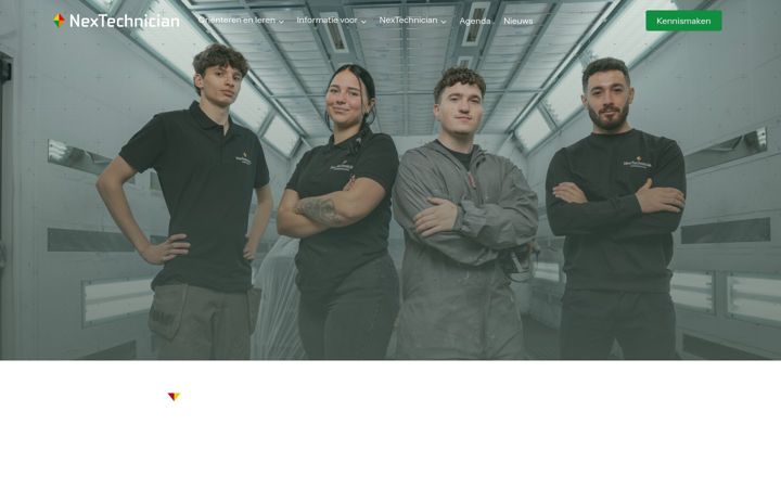 Ekrano kopija nextechnician.nl