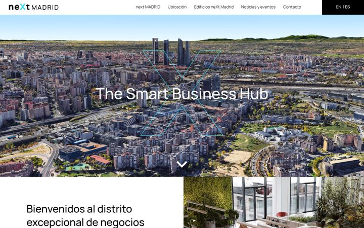 Screenshot of nextmadrid.es