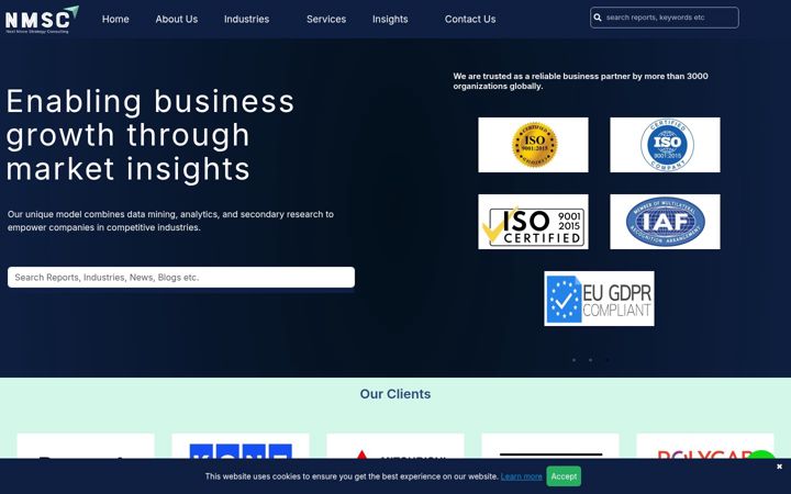 Ekrano kopija nextmsc.com