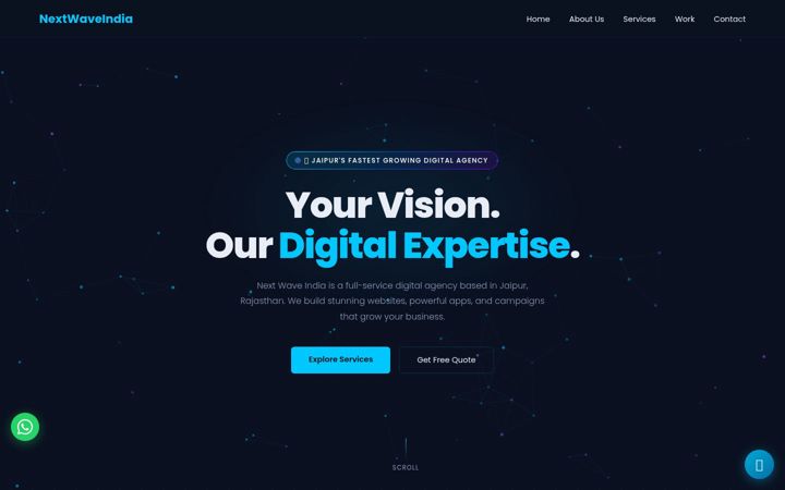 Screenshot of nextwaveindia.com