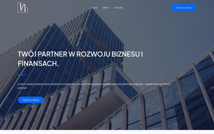Screenshot of nexumconsulting.pl