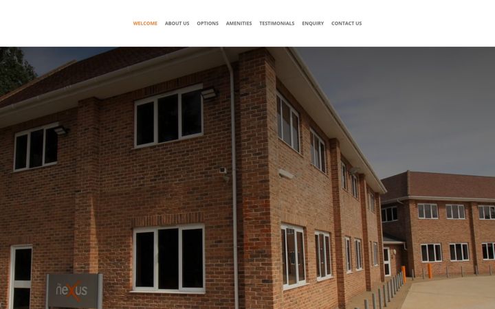 Screenshot von nexusoffices.co.uk