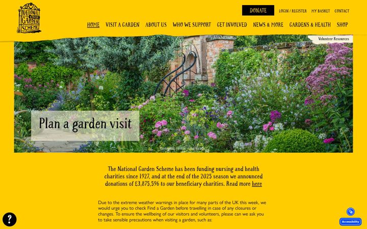 Screenshot of ngs.org.uk