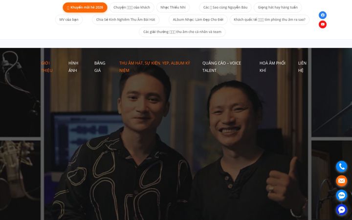 Screenshot of nguyenbau.studio