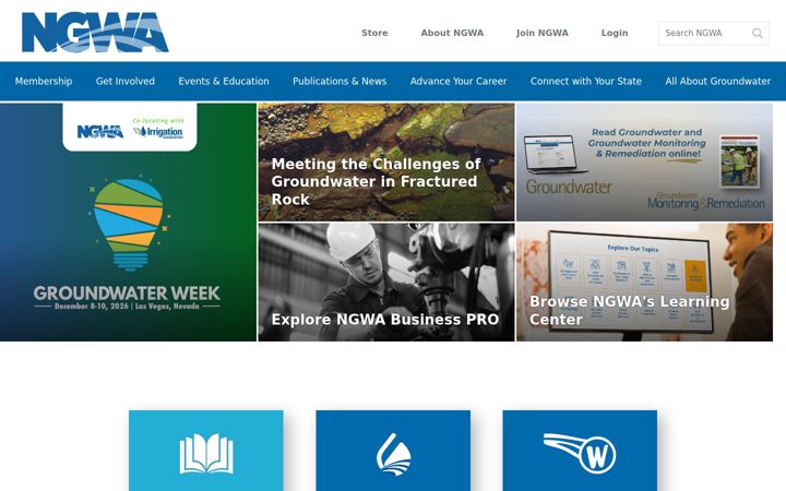 Screenshot of ngwa.org