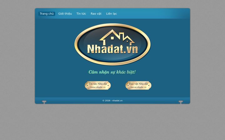 Screenshot of nhadat.vn