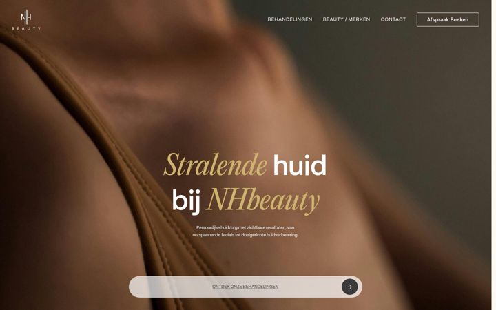 Screenshot di nhbeauty.be